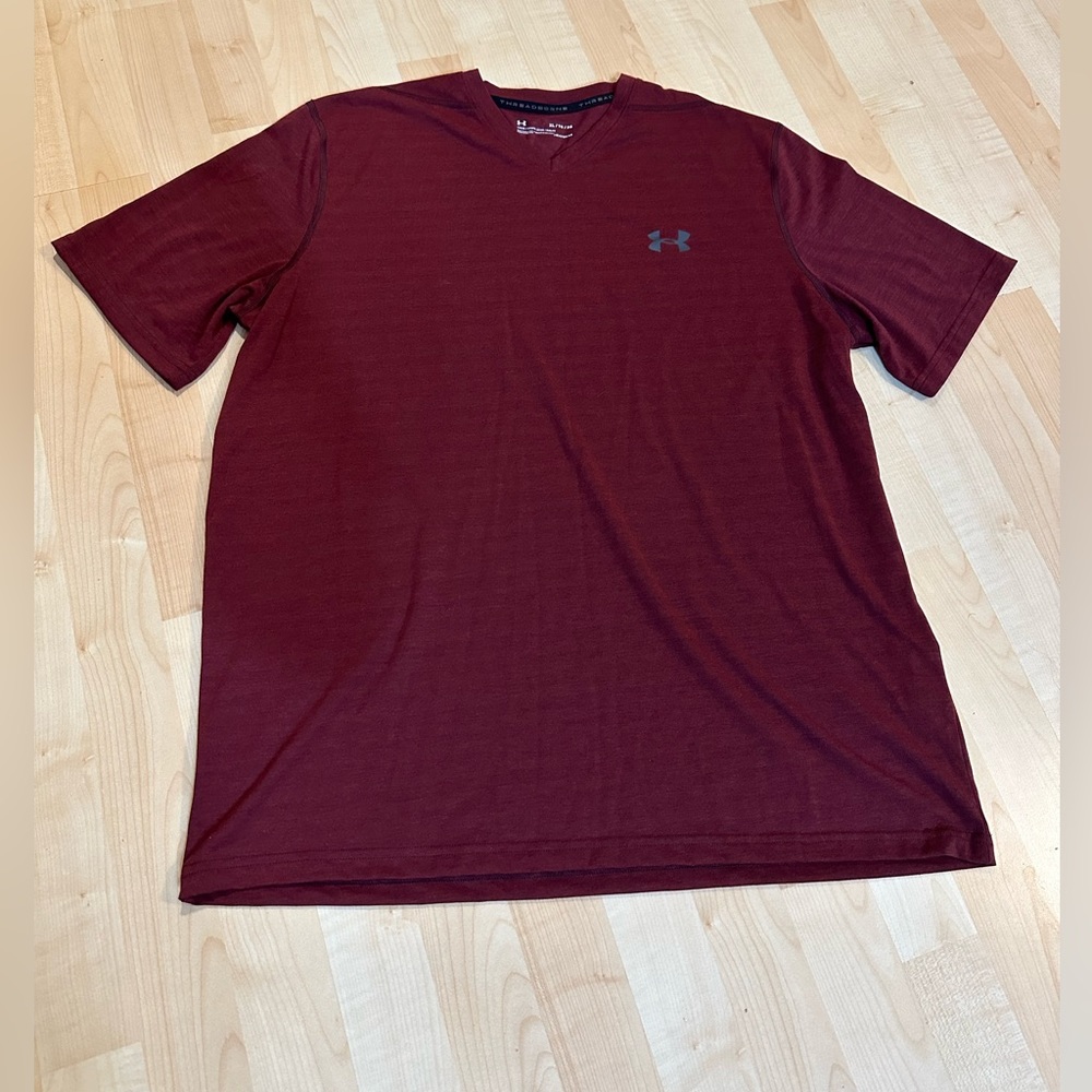 Men’s Maroon Under Armour Tee